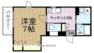 レオパレス横濱ヴィラ【1階】の間取り