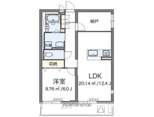 ミランダエレガンス【3階】の間取り
