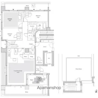 ザ・パークハビオ代々木【9階】の間取り