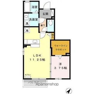 アグリーブル C【1階】の間取り