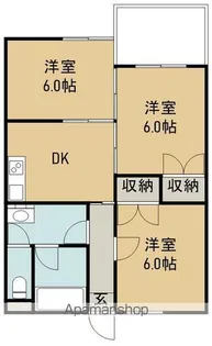 新居ハイツ【503号室】の間取り