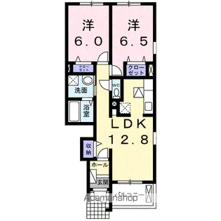 サン・エテルノ【1階】の間取り