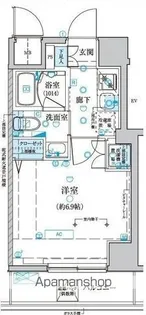 ベルシード横濱新町【4階】の間取り