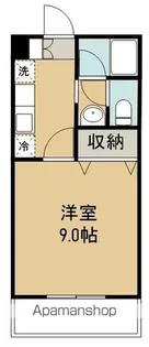 ロイヤルステージ宮城野【4階】の間取り