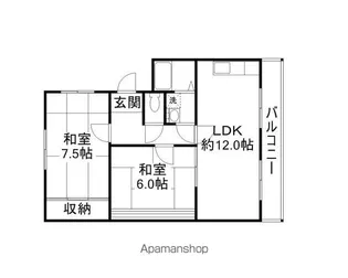 メゾンドスワイニー【105号室】の間取り