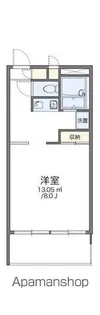 レオパレスカサグランデ【1階】の間取り