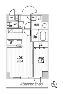 ドゥーエ曳舟【4階】の間取り