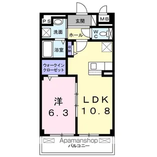 シャインエクセレント【2階】の間取り