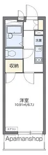 レオパレスモン トレゾール【3階】の間取り