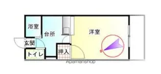 エーデルハイムK【1階】の間取り