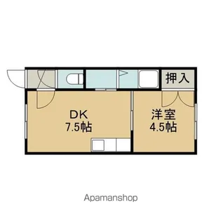 プルミエール【103号室】の間取り