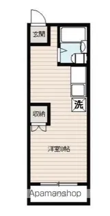 フローラルメゾン【1階】の間取り
