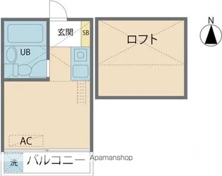 オリス田無南【105号室号室】の間取り