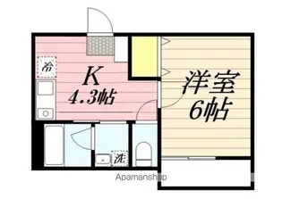 センターパーク北小金【1階】の間取り
