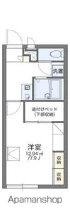 レオパレスYOU壱番館【1階】の間取り