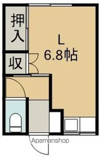 成田アパート(ナリタアパート)【104号室】の間取り