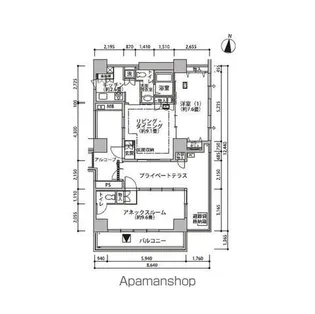 東雲キャナルコートCODAN19号棟【9階】の間取り