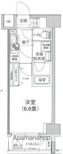 アイル横浜ベイサイド【6階】の間取り