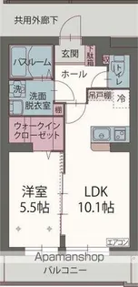 ルシエール東護【2階】の間取り