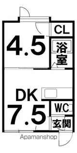 8トレジャー【2階】の間取り