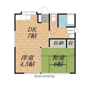 長野県飯田市上郷飯沼【一戸建】の間取り