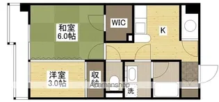 トランコート御幸橋【9階】の間取り
