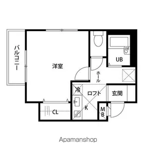 ヴァーベナ川名【2階】の間取り