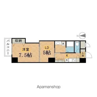 東京土地建物ビルディング【803号室】の間取り