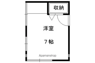 洛北庵【23号室】の間取り