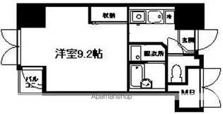 イーストン榴岡【6階】の間取り
