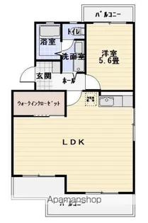 メイ’92【201号室】の間取り