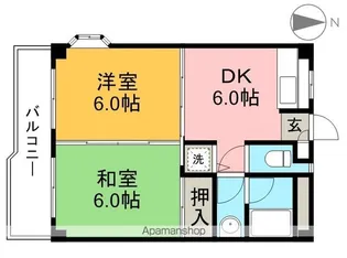 パークホームズ日ノ出【3階】の間取り