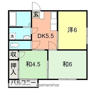 パールマンション【201号室】の間取り