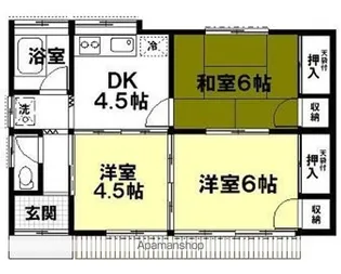 茨城県神栖市田畑【一戸建】の間取り