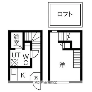 グランシエル【106号室号室】の間取り