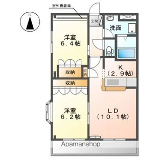 アリスハウス【2階】の間取り