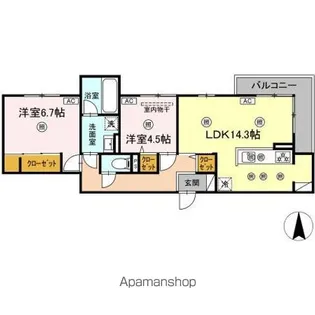 NAP【3階】の間取り
