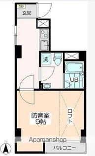 ラシクラス目白通り【6階】の間取り