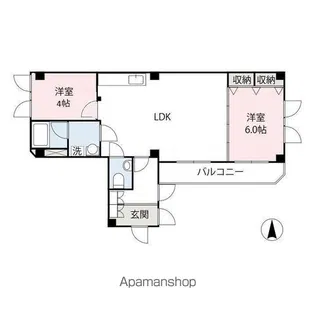 モンテスール【2階】の間取り