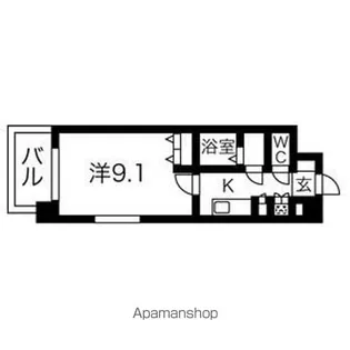 ショーブンあすと長町ビル【3階】の間取り