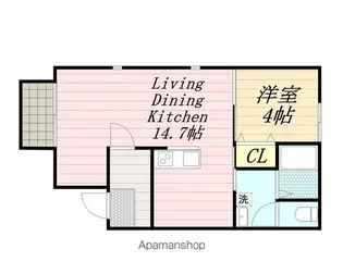 COCOSTA【1階】の間取り