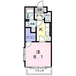 シンシア【3階】の間取り