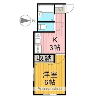 エイビル【3階】の間取り
