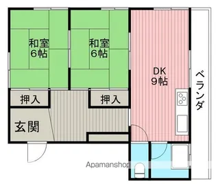 たかみビル【5階】の間取り