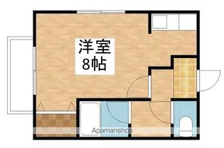 コーポひまわり【1階】の間取り