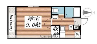 フォーサイトハイツ【2階】の間取り