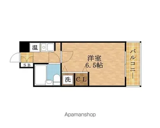 アクエルド都島【403号室】の間取り