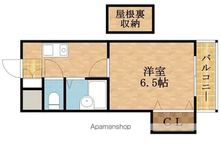 クローバーマンション【305号室】の間取り