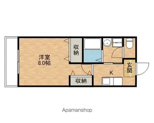 静岡県浜松市中央区半田町【アパート】の間取り