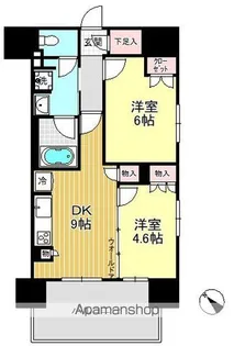BLESS宮崎台【1階】の間取り